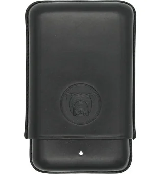 Bulldog by Dunhill Cigar Case Robusto Black 3