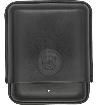 Bulldog by Dunhill Cigar Case Robusto Black 4
