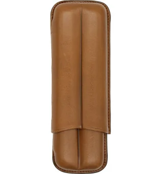 Martin Wess Havane Double Goatskin Case for Robustos 490