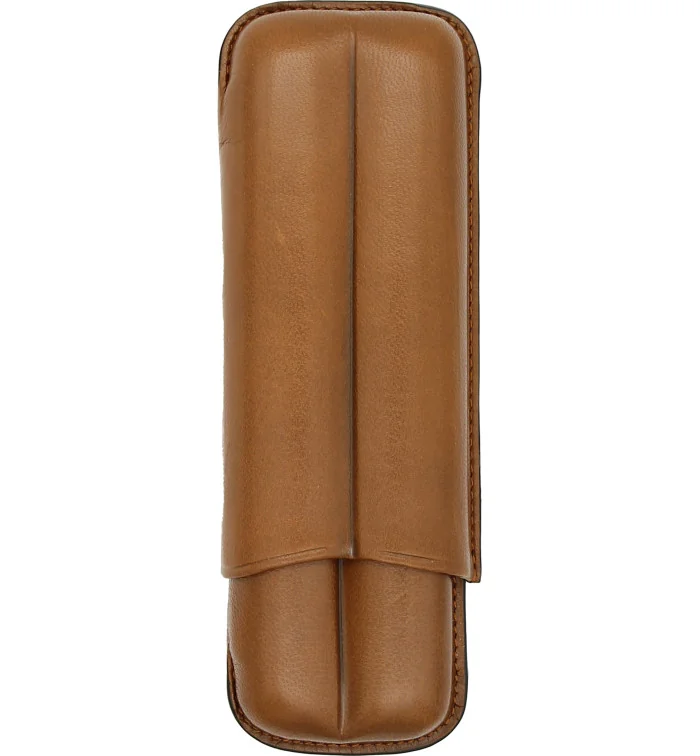 Martin Wess Havane Double Goatskin Case for Robustos 490 photo 6