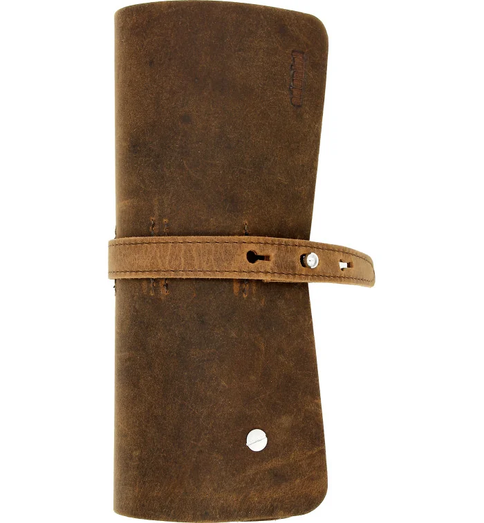 adorini Cigar Roll Real Leather Brown photo 2