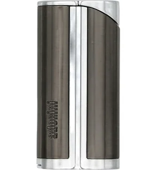 adorini Single Jet Curve Lighter Gunmetal incl. Cigar Punch