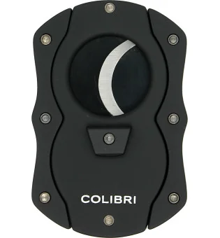 Colibri 'Cut' Cigar Cutter Black/Black