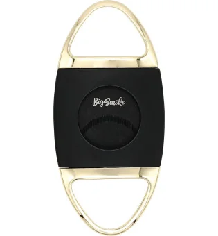 BigSmoke Cutter black and gold, serrated black blades