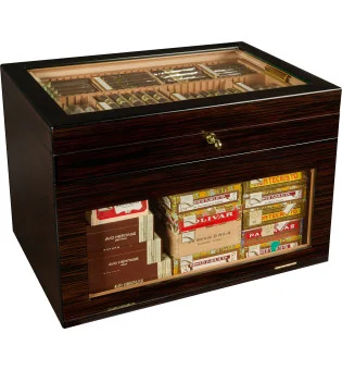 adorini Humidor Portico Deluxe Brown
