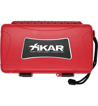 Xikar Travel Humidor Red for 10 Cigars