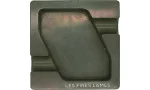 Les Fines Lames Dyad Ashtray Green Concrete