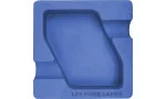 Les Fines Lames Dyad Ashtray Blue photo 2