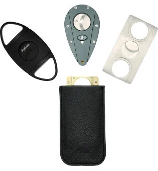 Upgrade item adorini leather case black for cutters