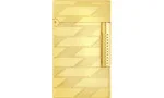S.T. Dupont Le Grand Lighter Yellow Gold Guilloche Monogram C23178