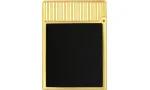 S.T. Dupont Ligne 1 Lighter Black Lacquer Yellow Gold C14120 photo 5