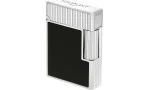S.T. Dupont Ligne 1 Lighter Black Lacquer Palladium C14121 photo 2